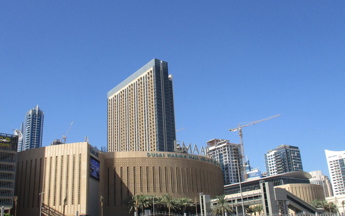 Dubai Marina Mall and Hotel